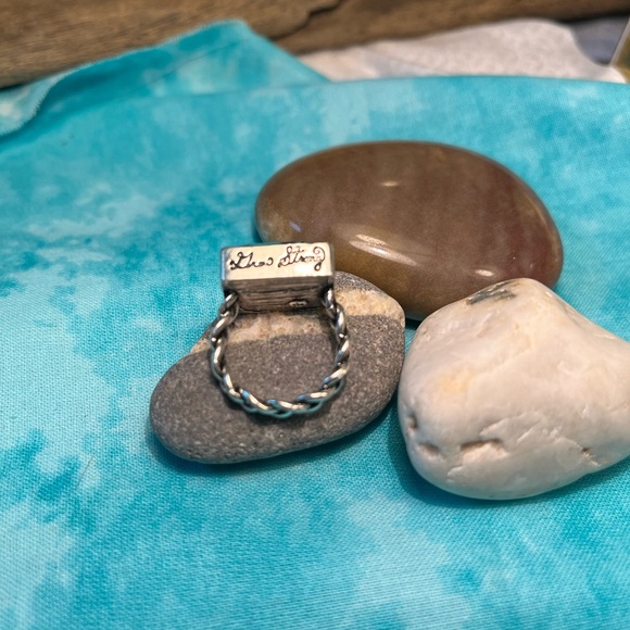 2252-RMT Antique Style Pioneer Spirit Silver & Turquoise Color Setting - Picture 9 of 16